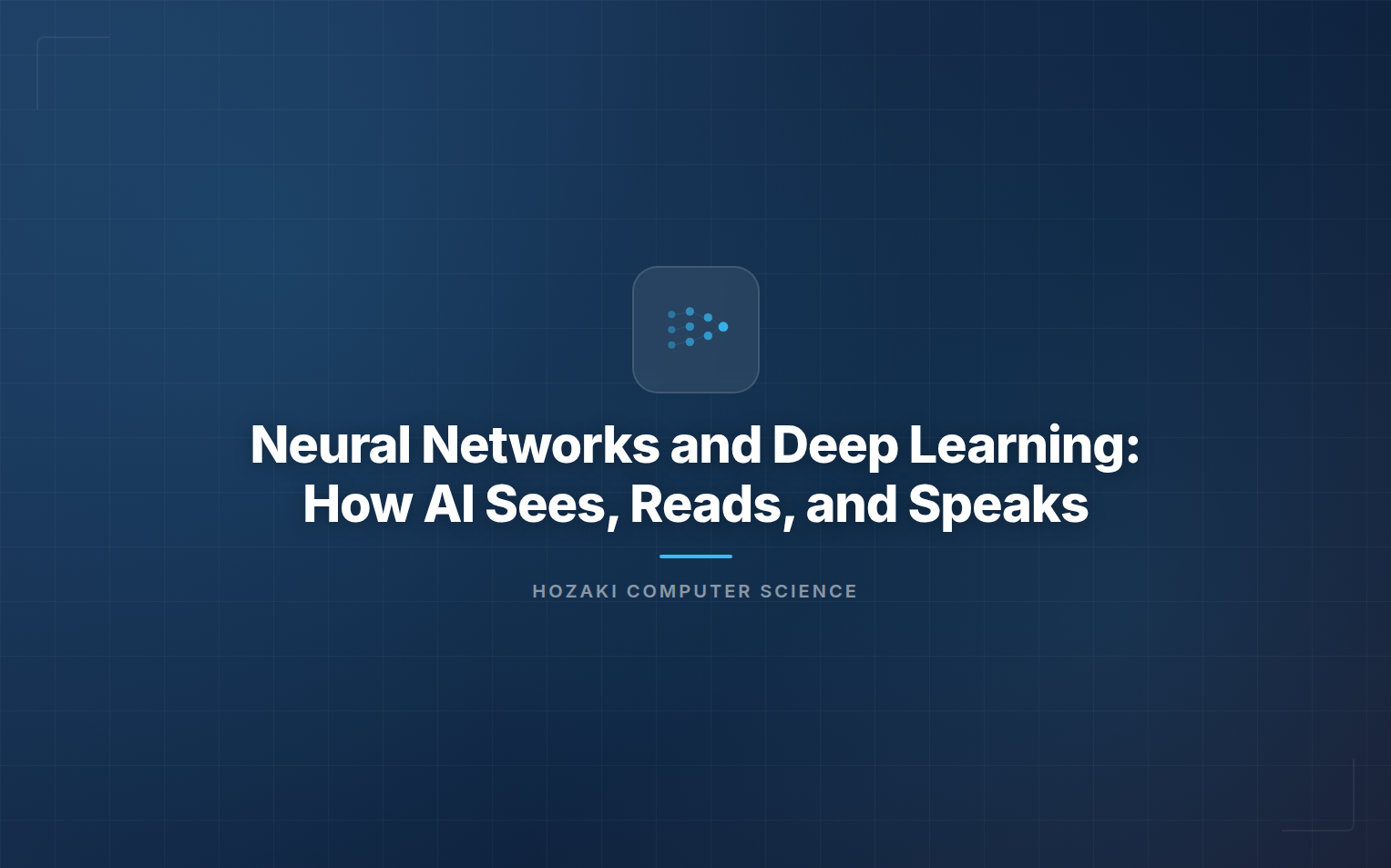 Neural Networks and Deep Learning — CNNs, Transformers, and Large Language Models