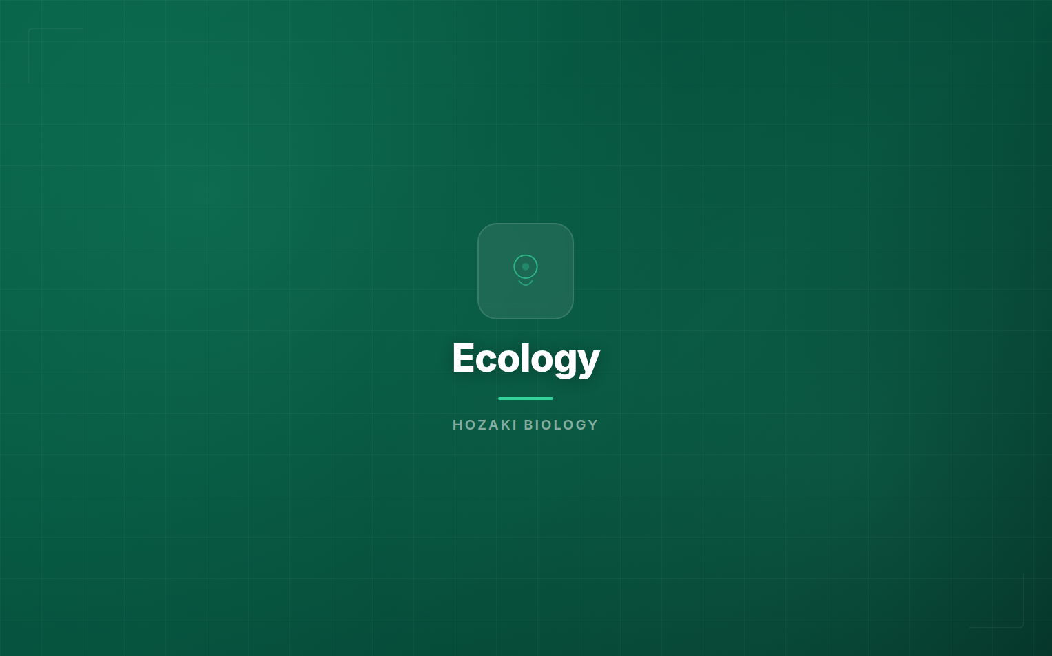 Ecology