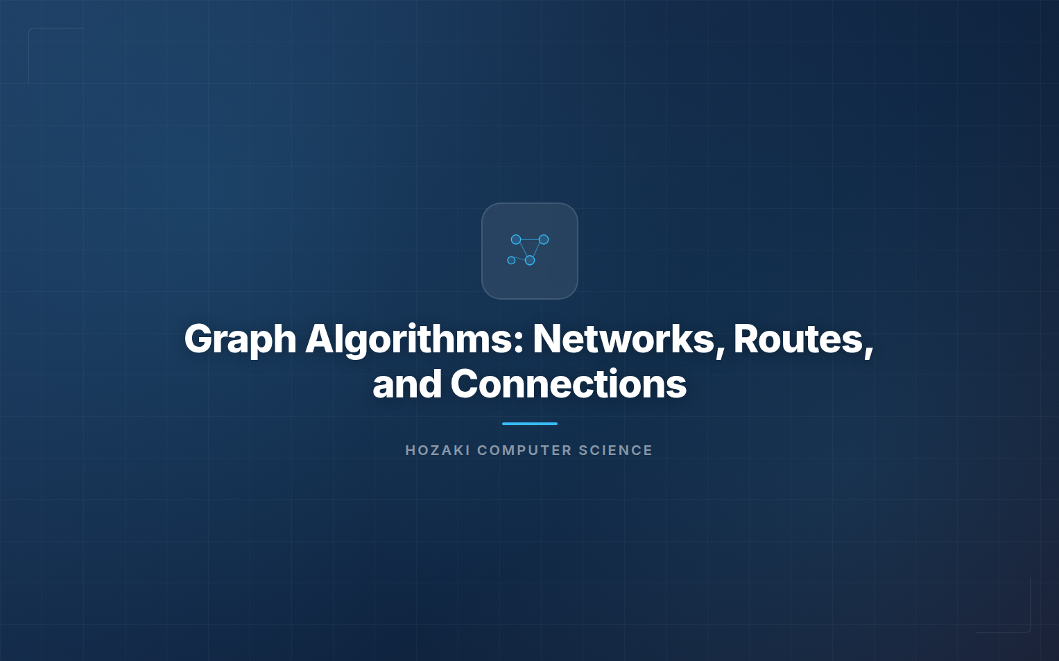Graph Algorithms — BFS, Dijkstra, PageRank, and Network Analysis